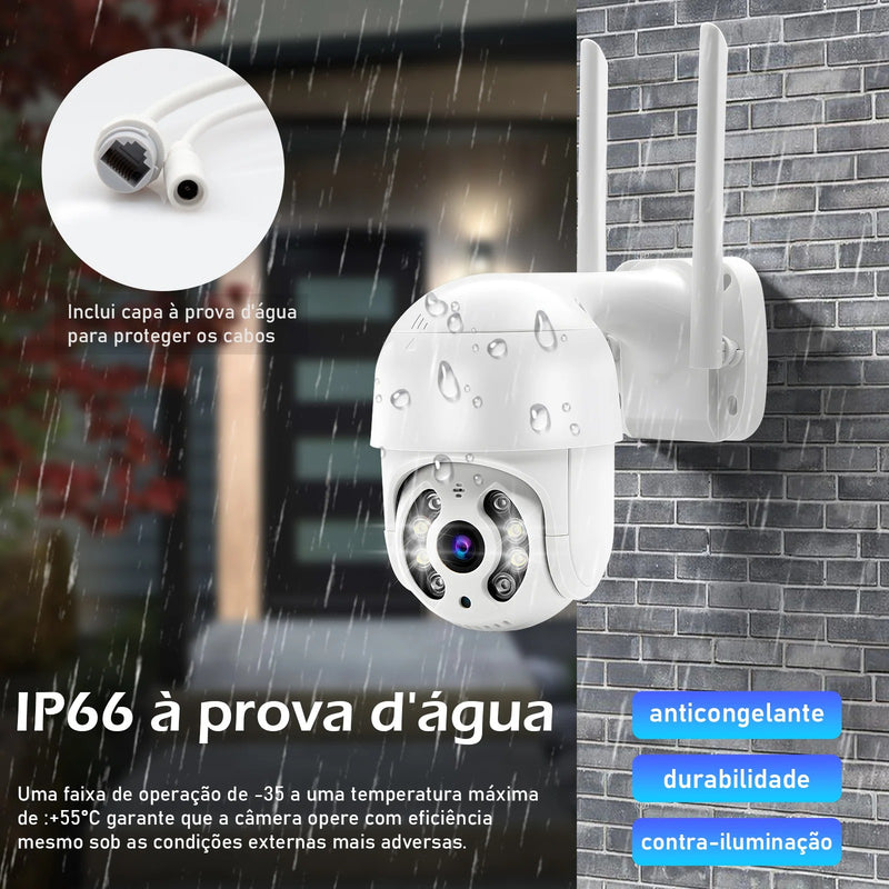 Smart cameras vigilância wifi，camera de segurança，monitor，camera wifi 360 inteligente，para todo Brasil，Bluetooth